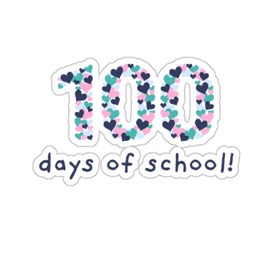 100 Days of School Sticker