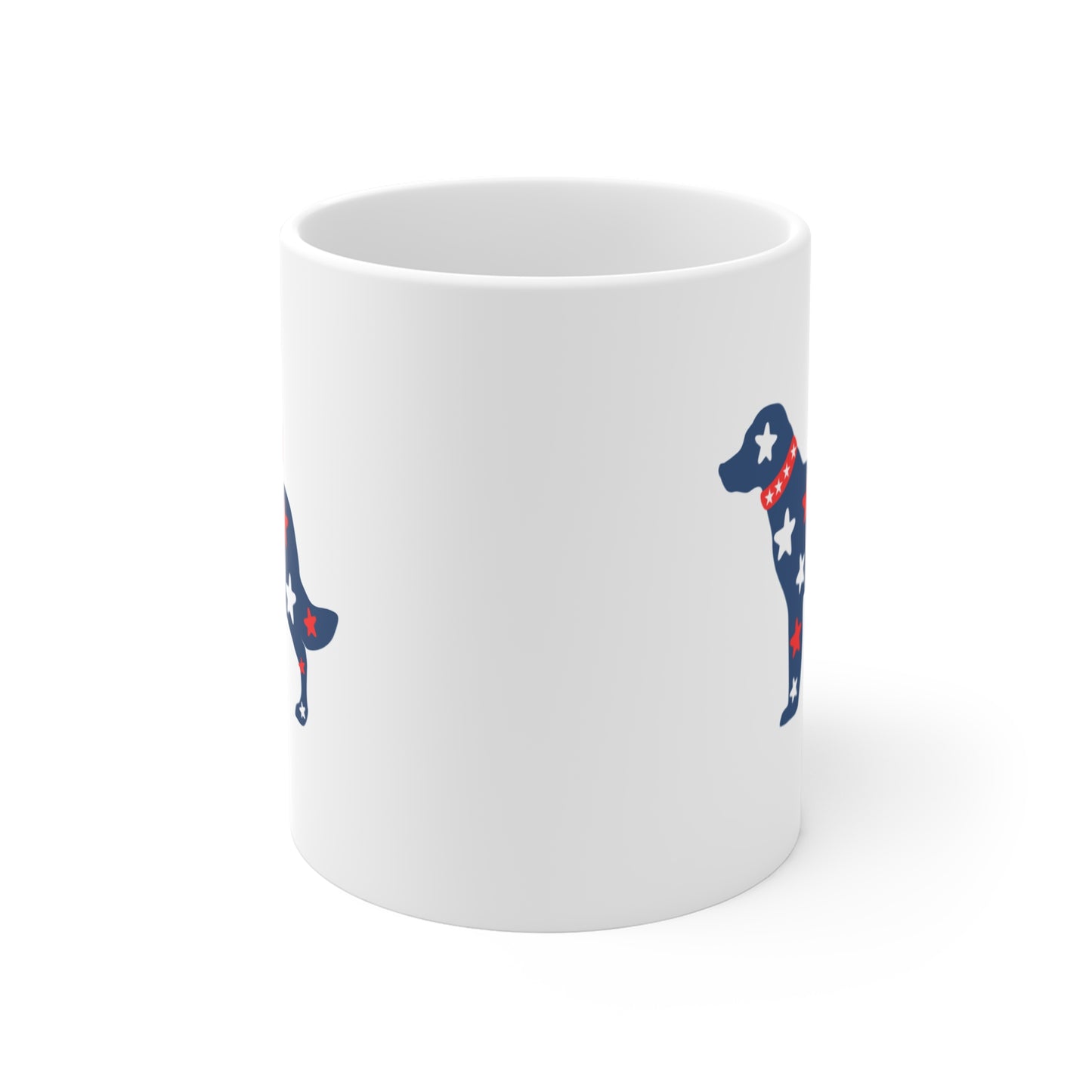 PATRIOTIC PUP COLOR SERIES MUG