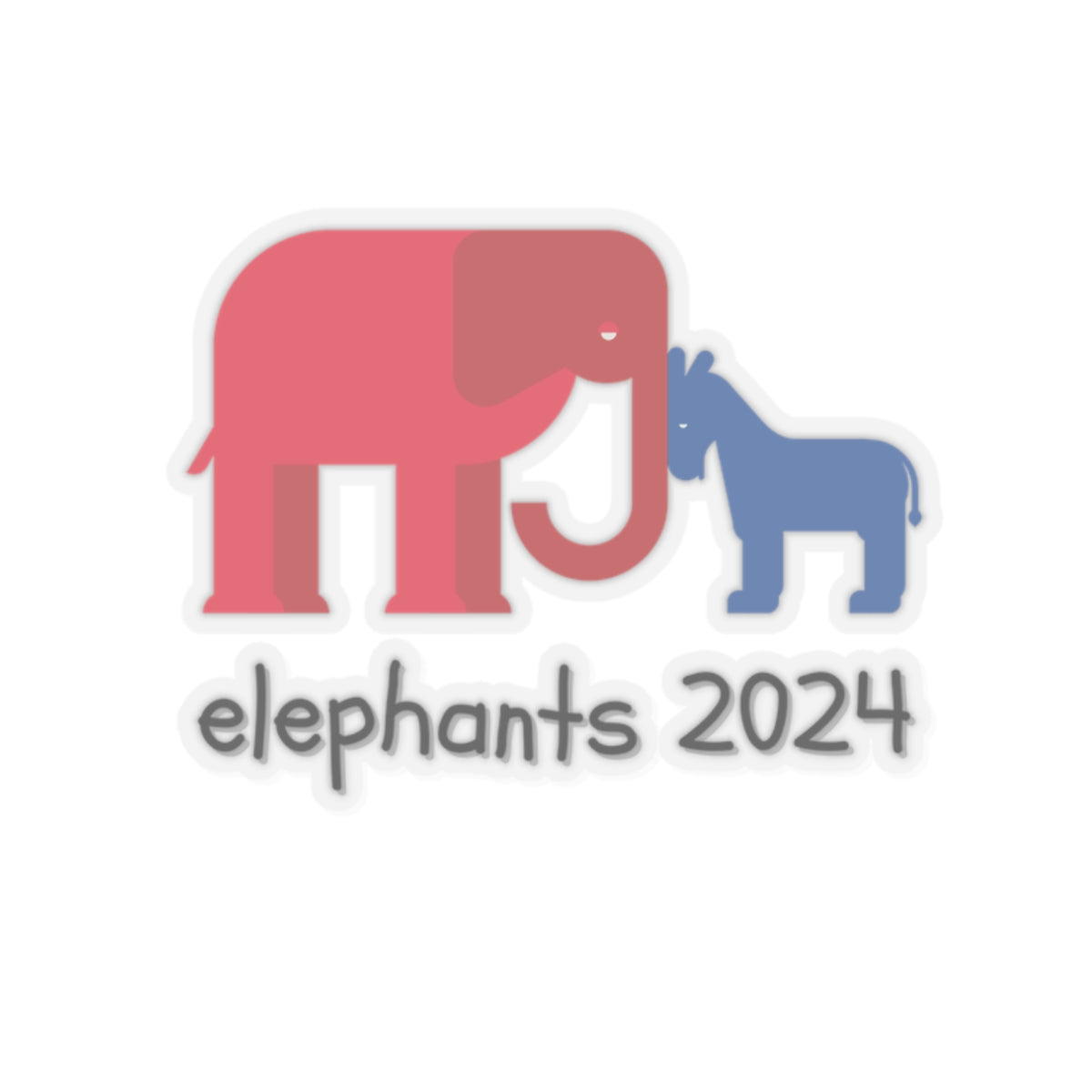 Elephants 2024 Sticker