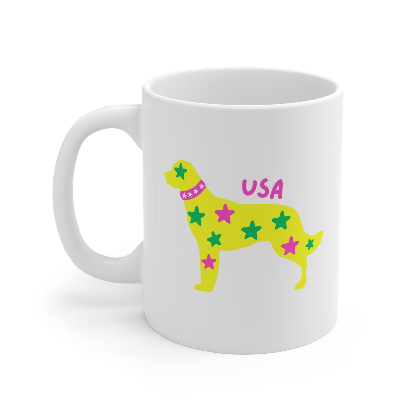 PATRIOTIC PUP COLOR SERIES MUG