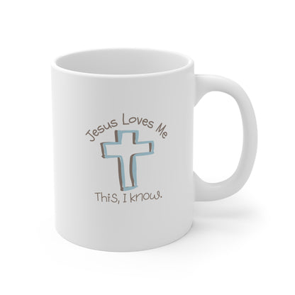 JESUS LOVES ME MUG