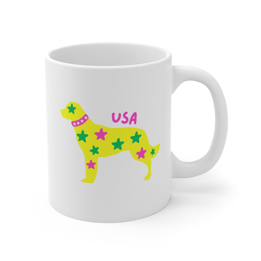 PATRIOTIC PUP COLOR SERIES MUG