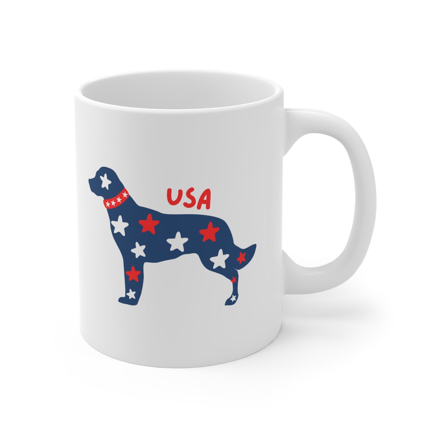 PATRIOTIC PUP COLOR SERIES MUG