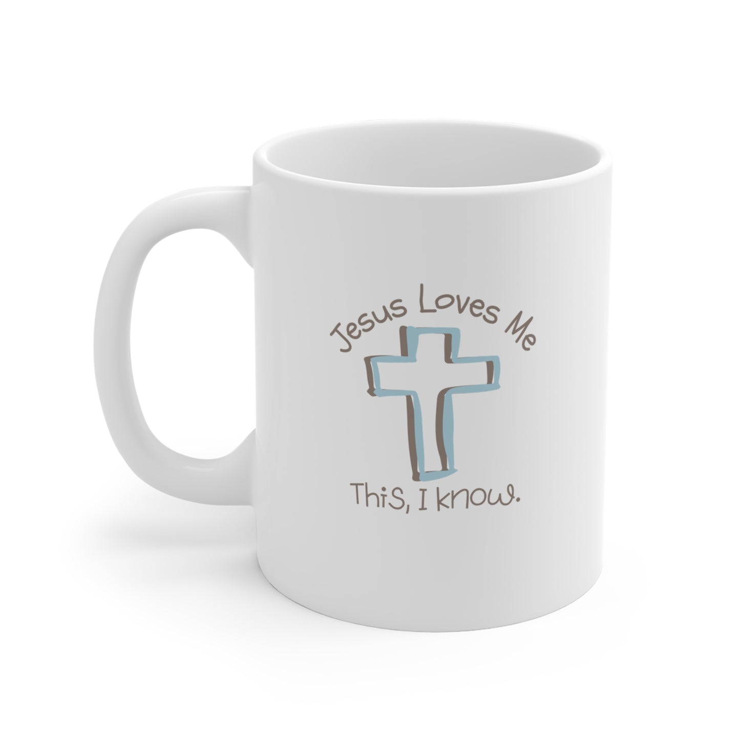 JESUS LOVES ME MUG