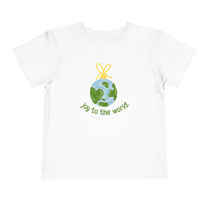 JOY TO THE WORLD ORNAMENT - 22 Urban Social-coolest, cutest t-shirts for every occasion- halloween shirts-thanksgiving shirts - christmas shorts - st Paddy shirts- earth day shirts -fun shirts - easter shirts