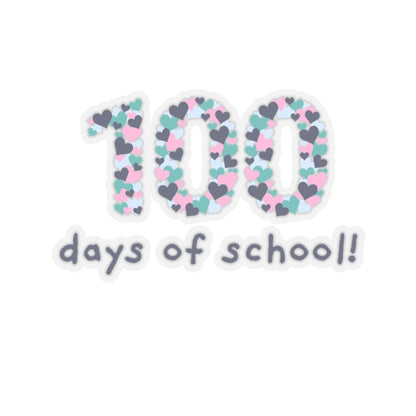 100 Days of School Sticker