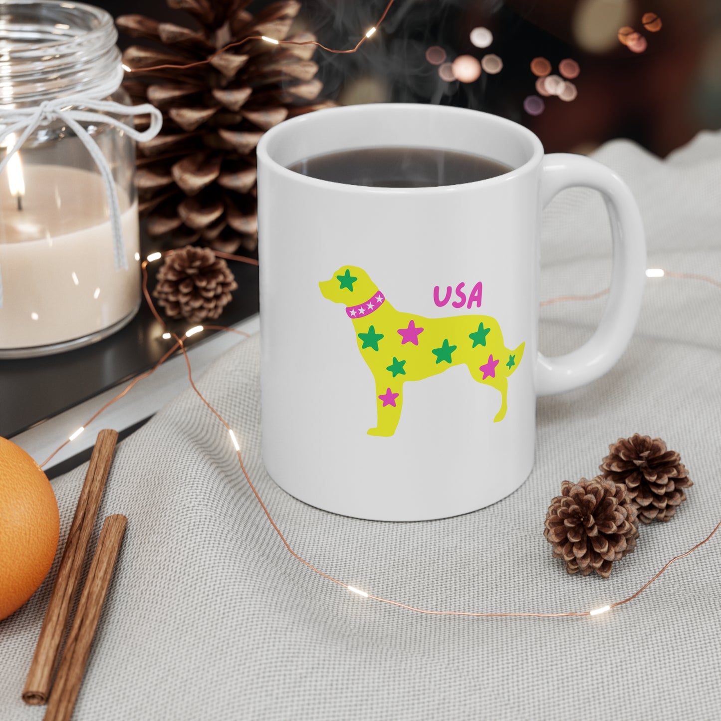 PATRIOTIC PUP COLOR SERIES MUG