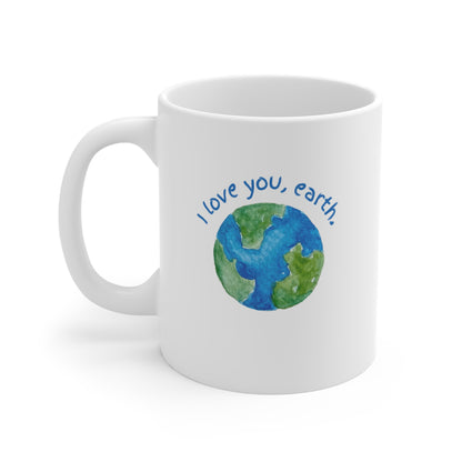 I LOVE YOU, EARTH MUG