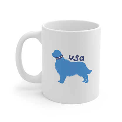 Patriotic Pup Color Series Mug