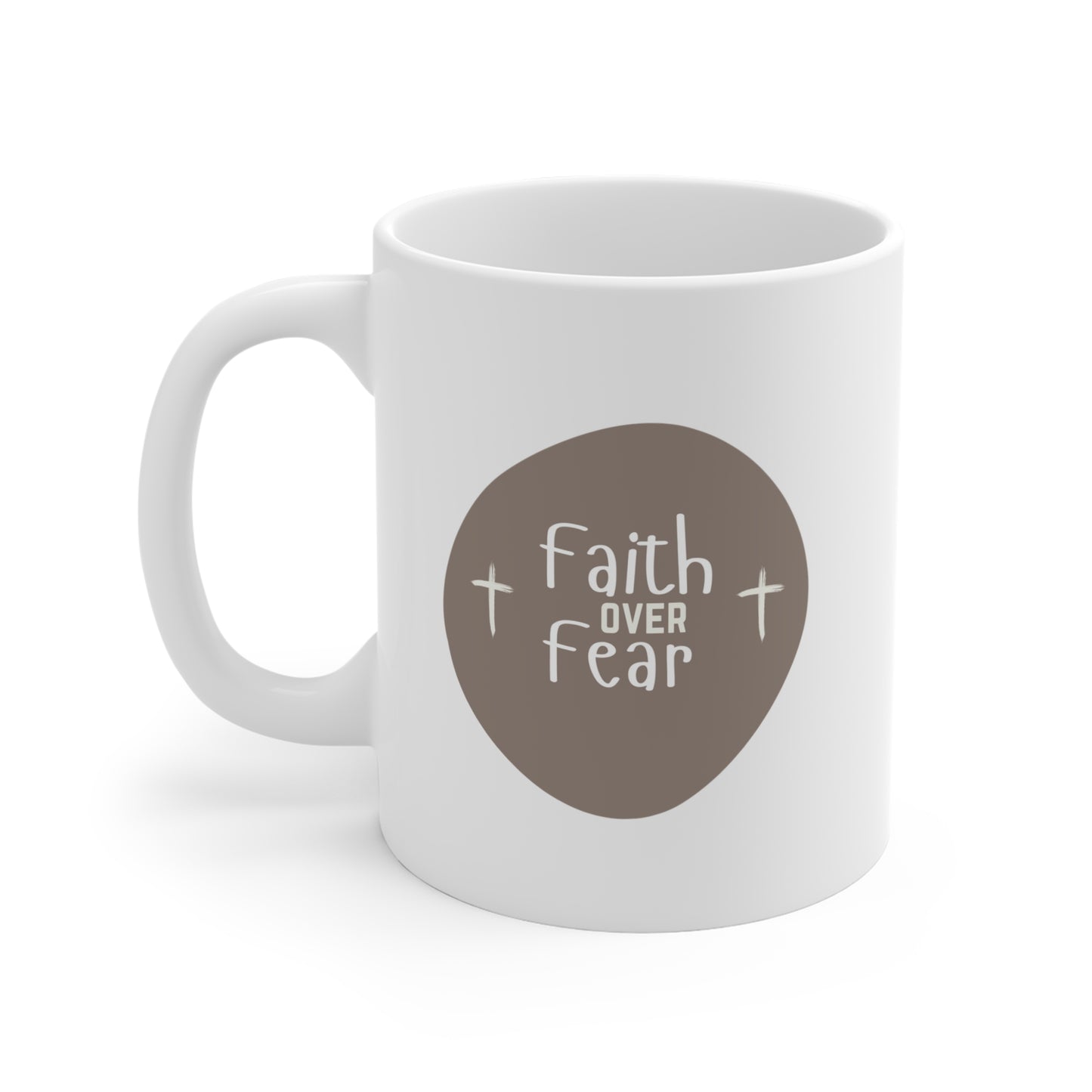 FAITH OVER FEAR MUG