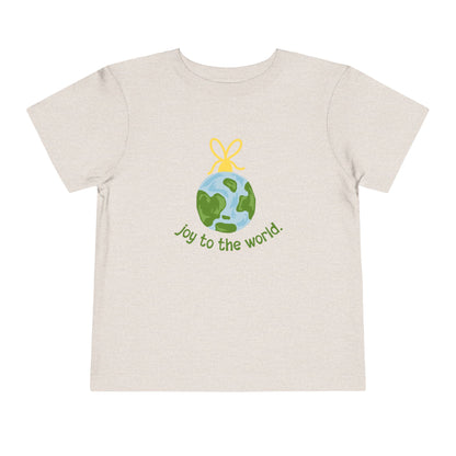 JOY TO THE WORLD ORNAMENT - 22 Urban Social-coolest, cutest t-shirts for every occasion- halloween shirts-thanksgiving shirts - christmas shorts - st Paddy shirts- earth day shirts -fun shirts - easter shirts