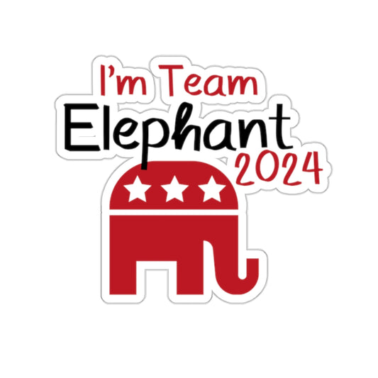 Im Team Elephant 2024 Sticker