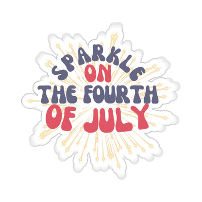 Sparkle on the Fourth of July Sticker