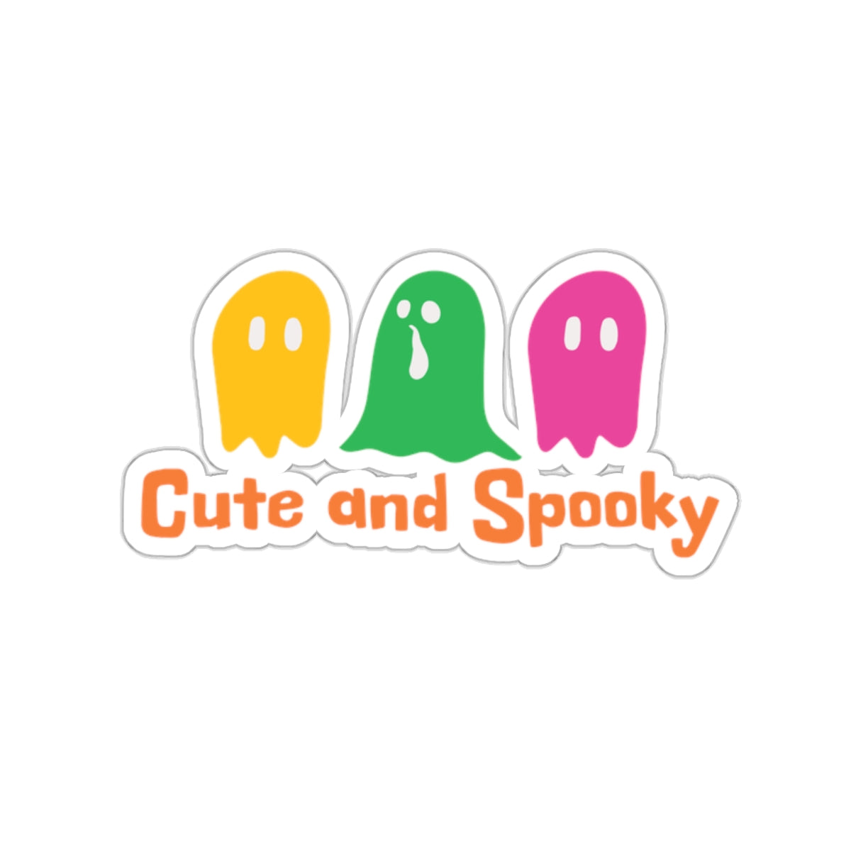 Cute & Spooky Sticker