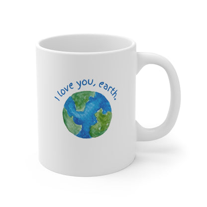 I LOVE YOU, EARTH MUG