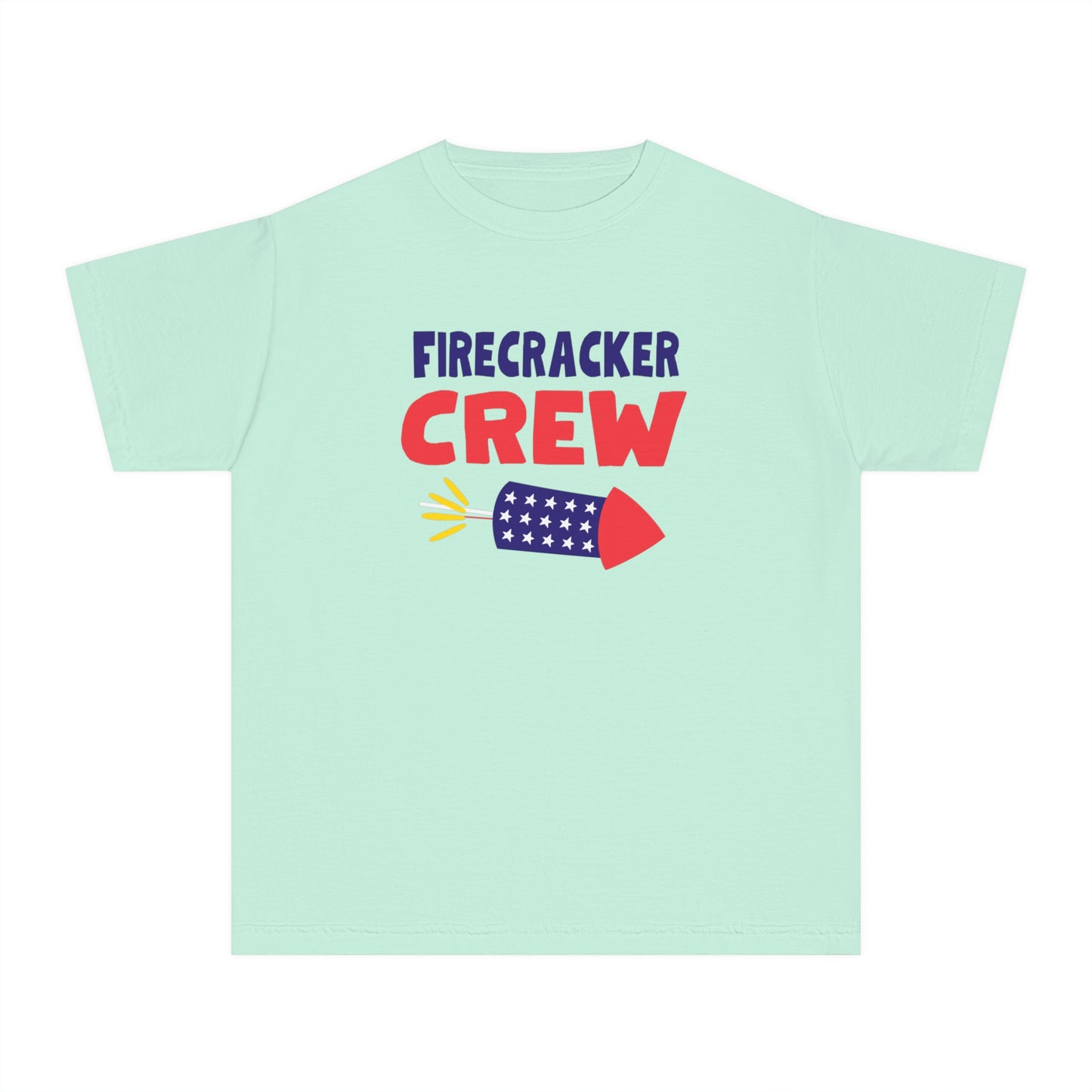 FIRECRACKER CREW (COMFORT COLORS) - 22 Urban Social-coolest, cutest t-shirts for every occasion- halloween shirts-thanksgiving shirts - christmas shorts - st Paddy shirts- earth day shirts -fun shirts - easter shirts