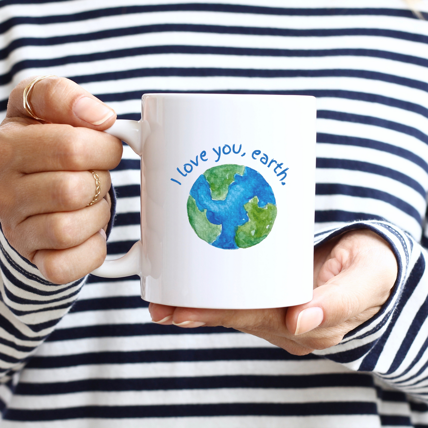 I LOVE YOU, EARTH MUG